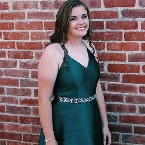 green homecoming/party dress!